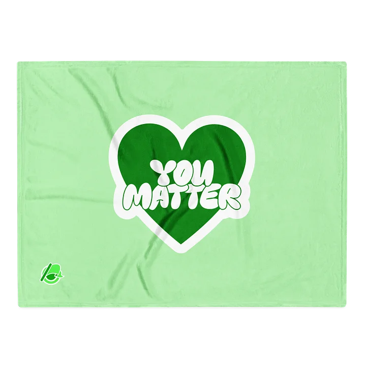 The Advertising Network | YOU MATTER Throw Blanket product image (2)