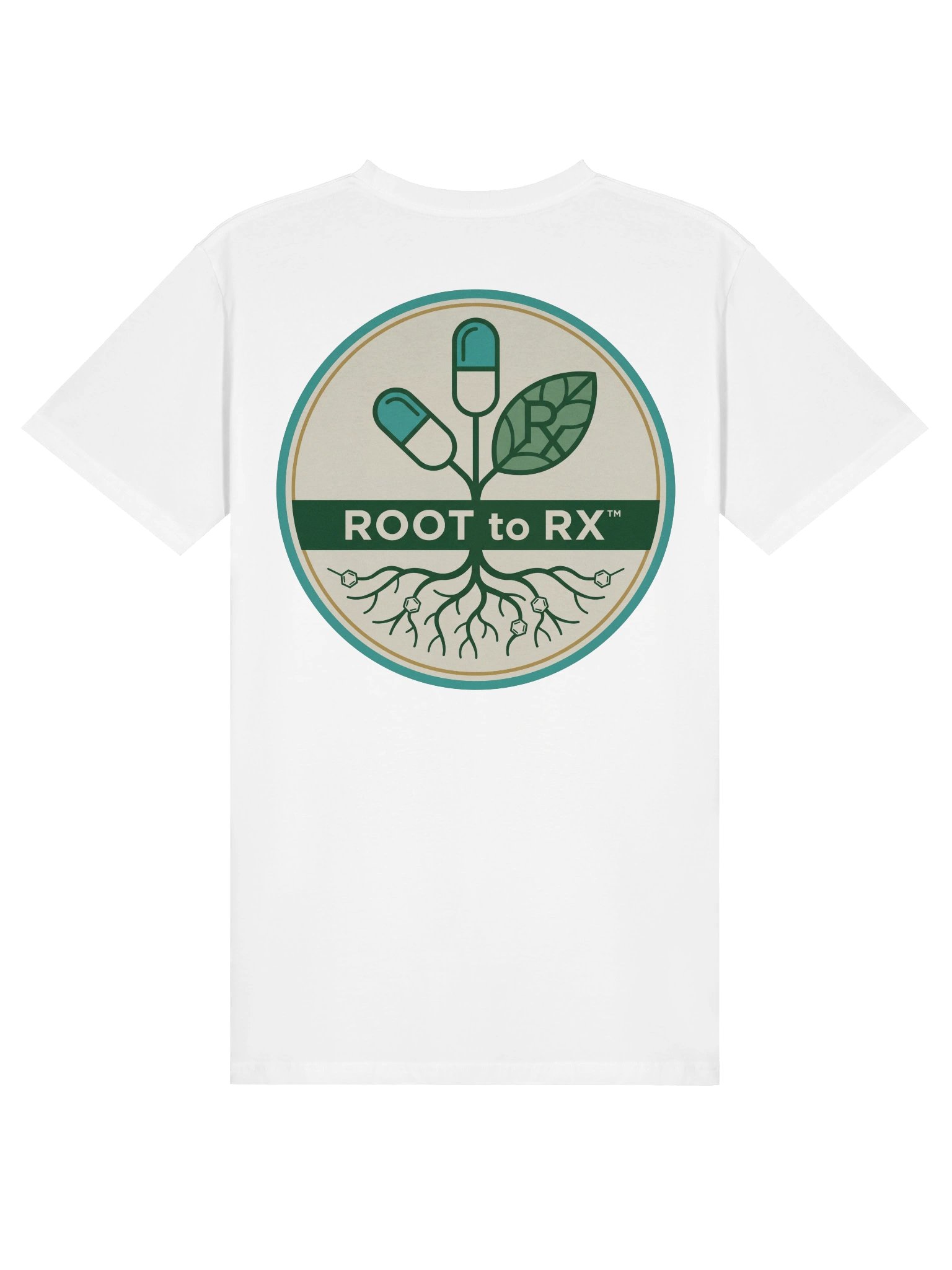 Root to Rx Logo Tee (White) product image (2)