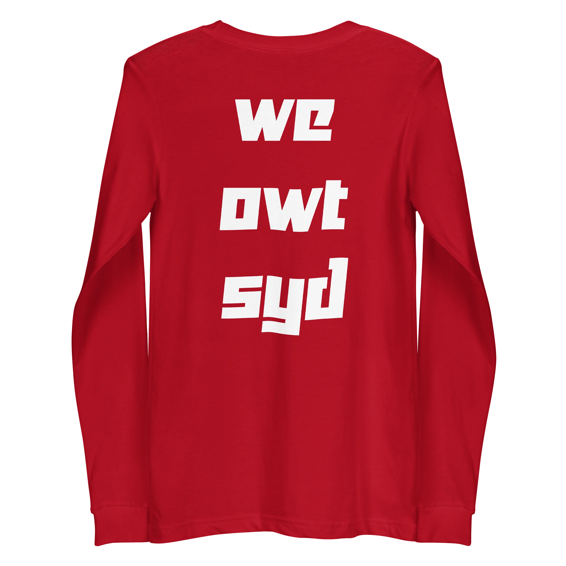 WeOwtsyd Premium Long Sleeve T-Shirt - Red product image (6)
