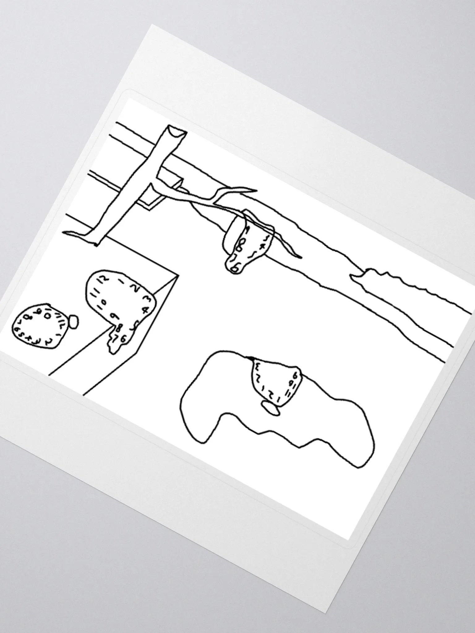 Persistence of Memory Sticker product image (2)