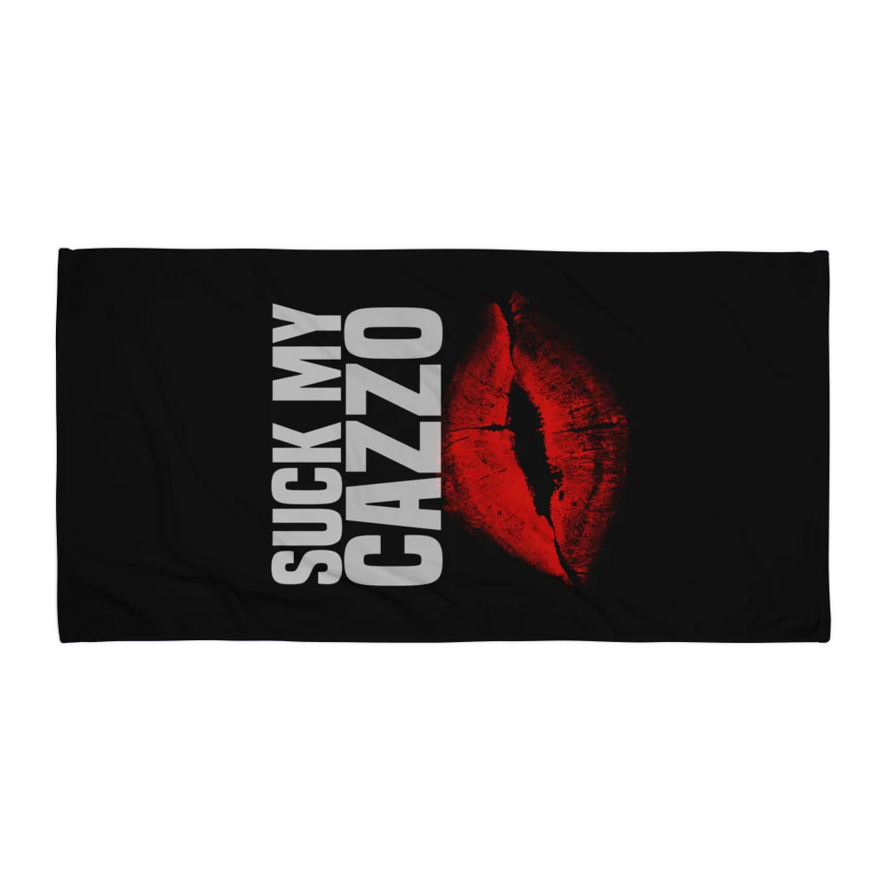 SUCK MY CAZZO towel product image (1)