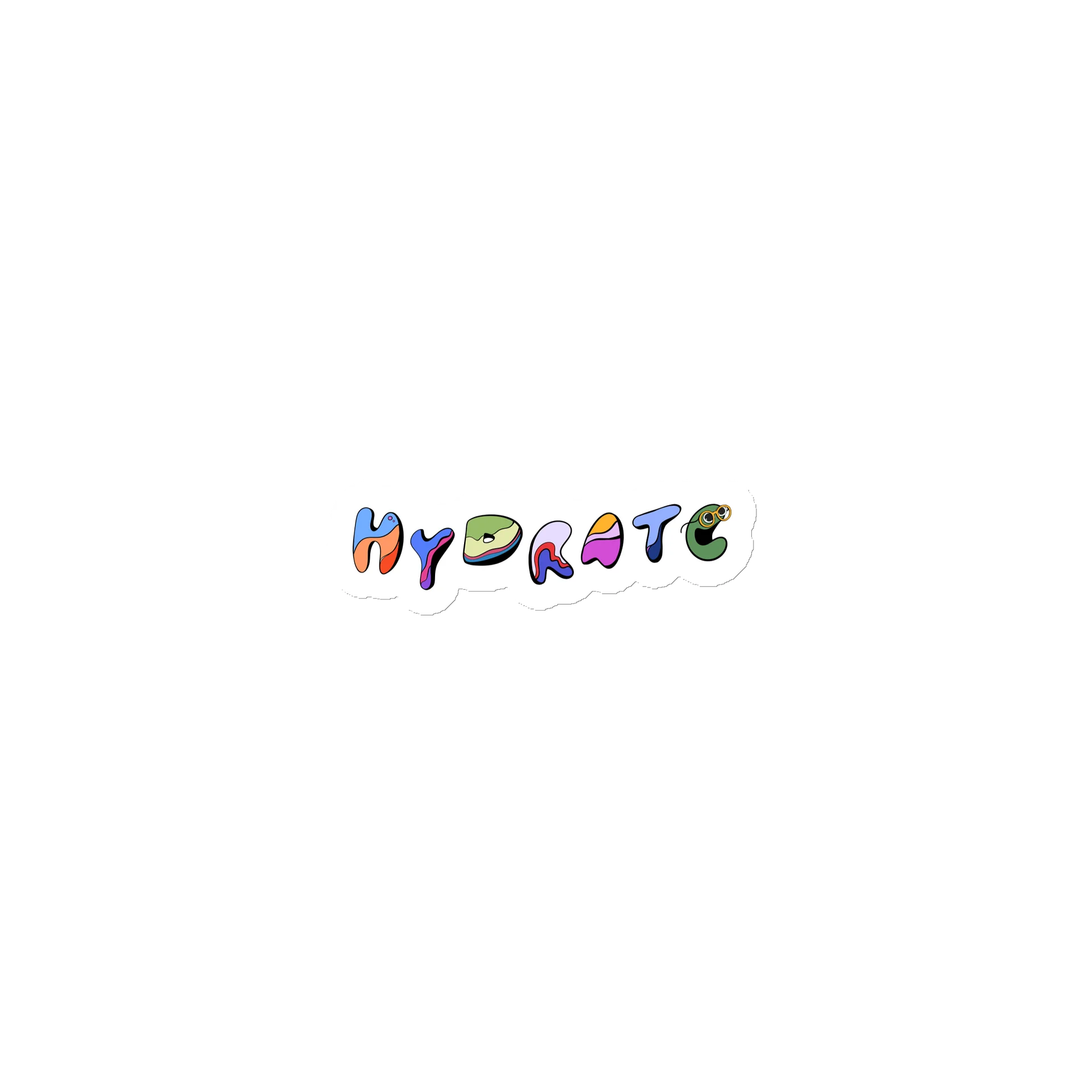 HYDRATE / Die-Cut Magnet product image (1)