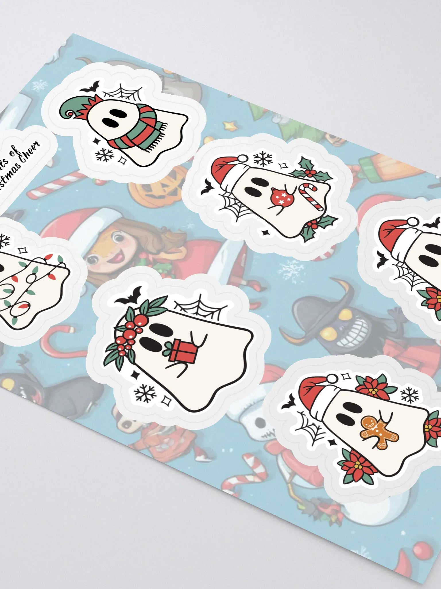 Ghouls of Christmas Cheer Sticker Sheet product image (2)