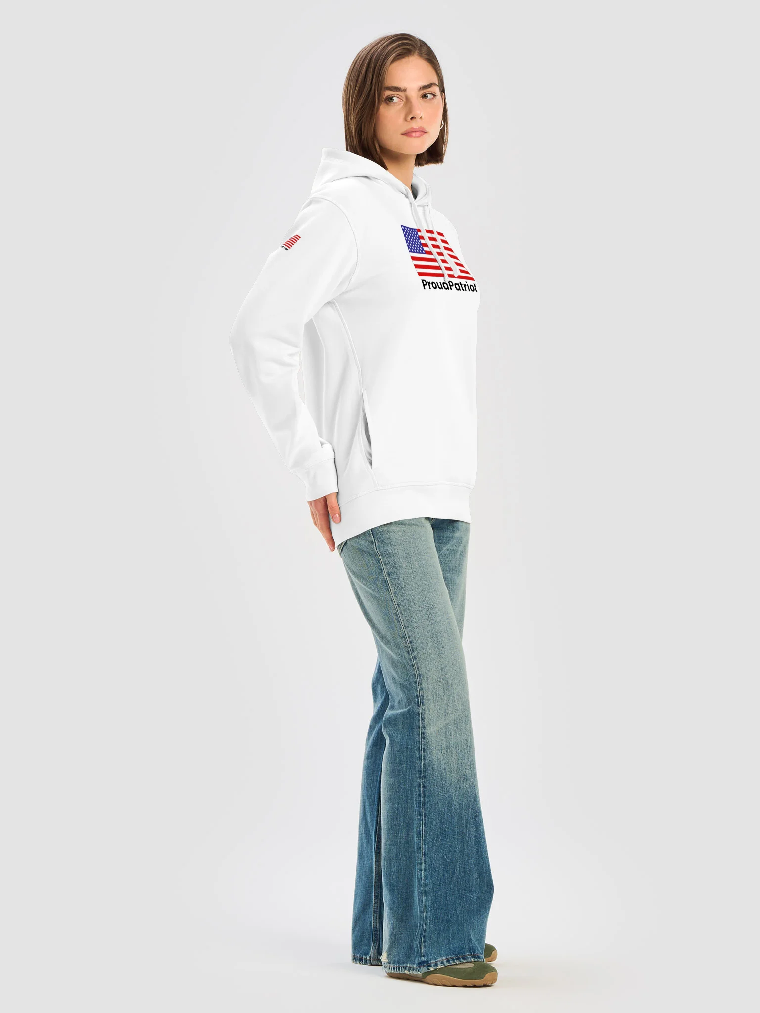 Unisex Proud Side Pocket Hoodie product image (4)
