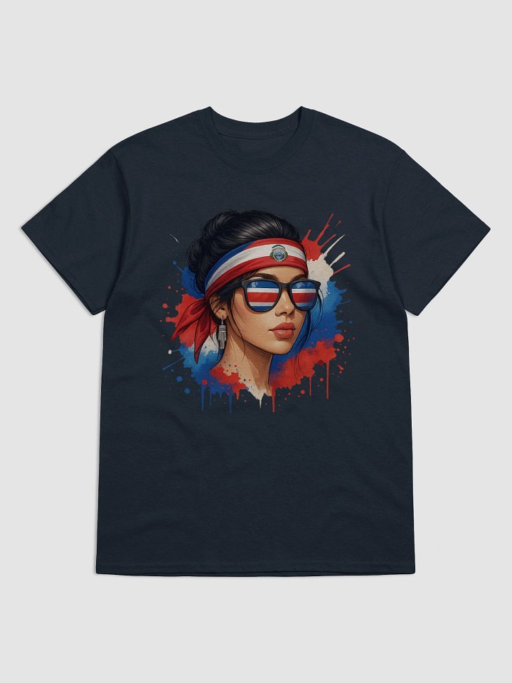 Costa Rica Patriotic Reflection T-Shirt product image (2)