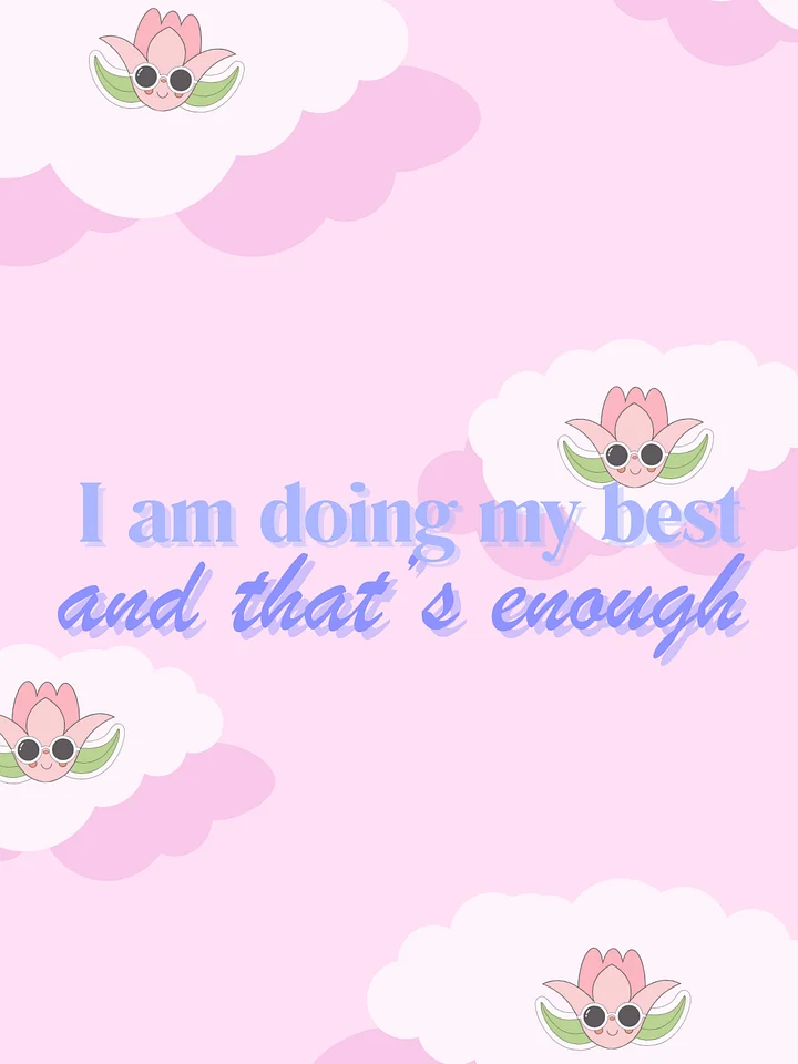affirmation wallpaper (clouds) product image (1)