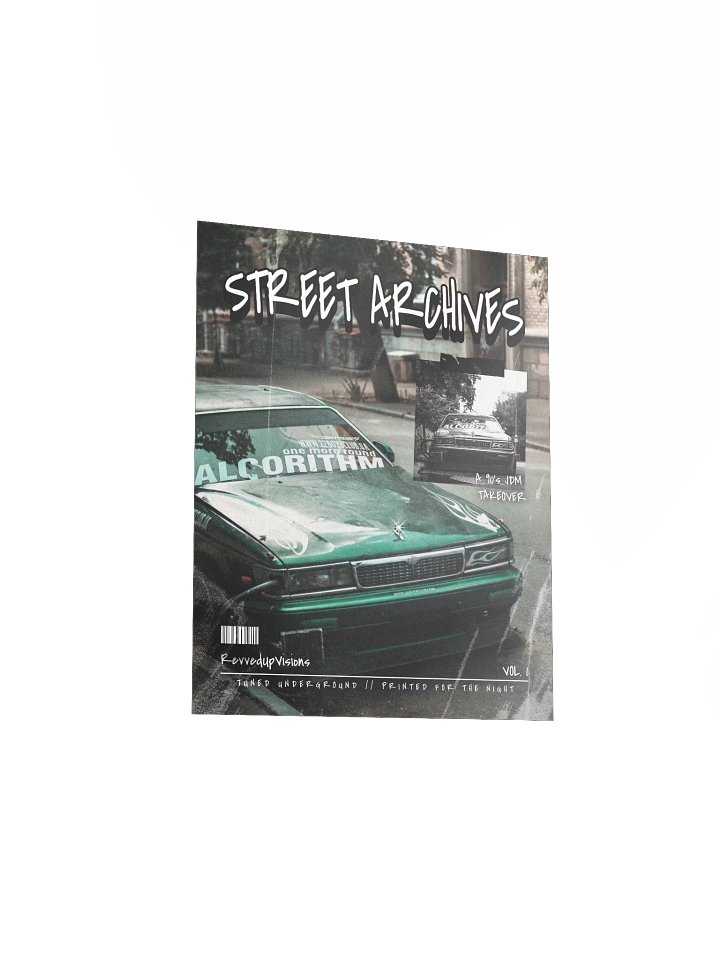 Street Archives - Concept Cover Print product image (1)