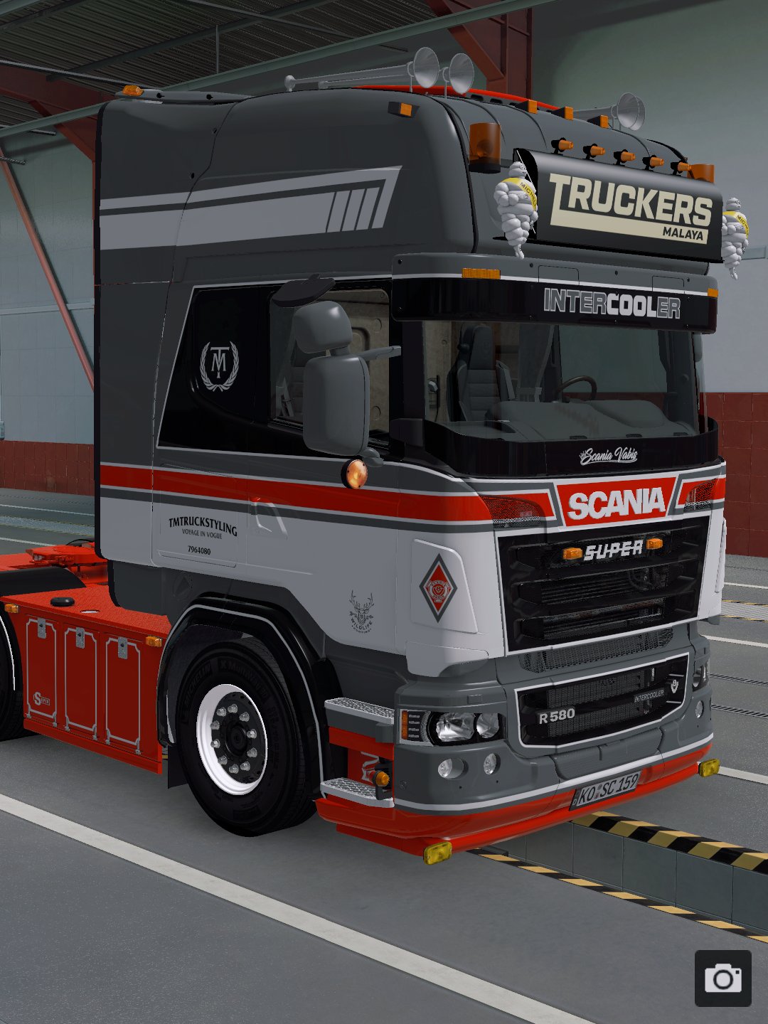 FREE! ETS2 TM Multicolor Skin Pack for Scania PGR-Series skin Pack 1 product image (10)
