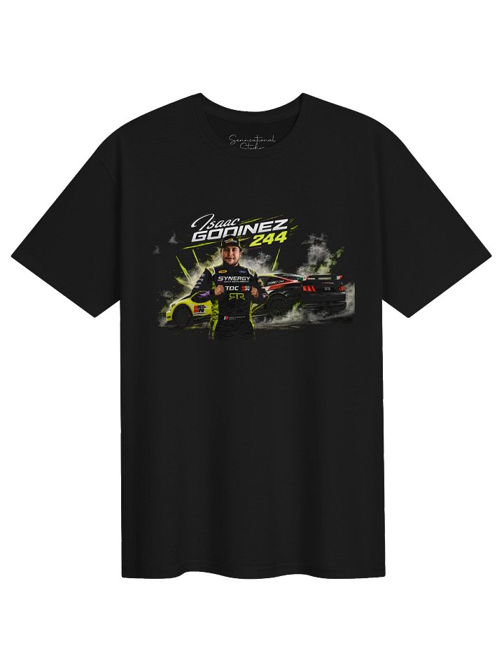 Isaac Godinez #244 Signature Tee | Official Team Godinez Driver Shirt product image (1)