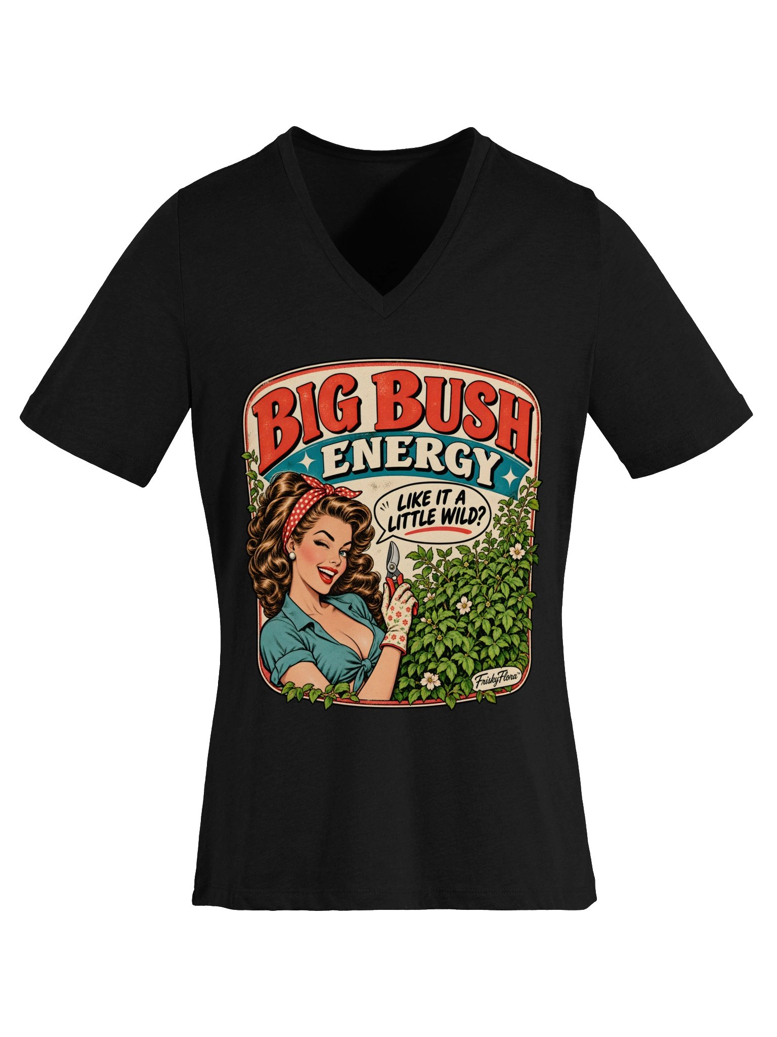 Big Bush Energy V-Neck Tee product image (3)