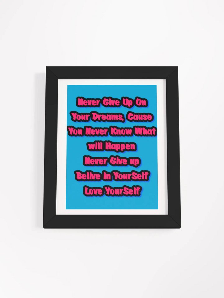 Empowerment Manifesto Framed Poster product image (6)