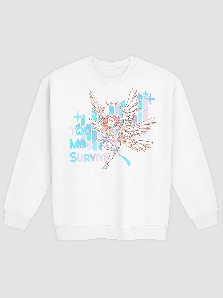 "YOU MUST SURVIVE" STAINED GLASS sweatshirt w/ Prism product image (21)