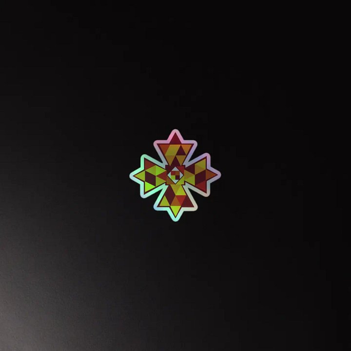 Symphonic Prism Holographic Sticker Set product image (4)