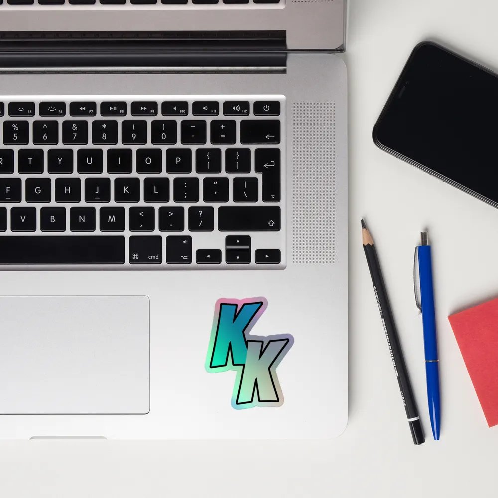 Kevin Kreates KK Logo Halo Sticker product image (10)
