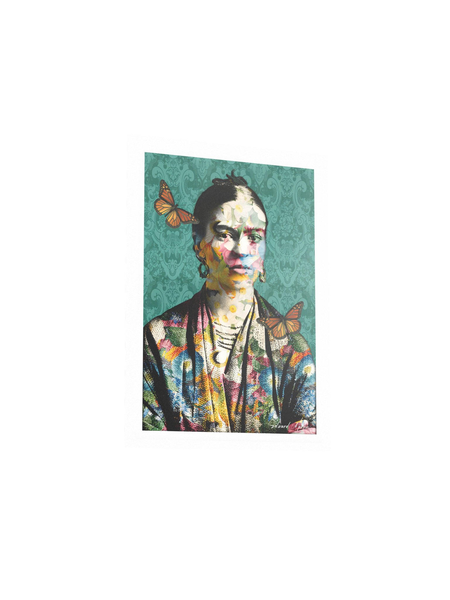 Mariposa Frida by Edward Martin- Portrait Poster product image (25)