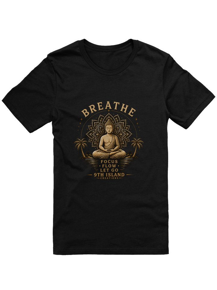 BREATHE Gold Lotus Tee product image (2)