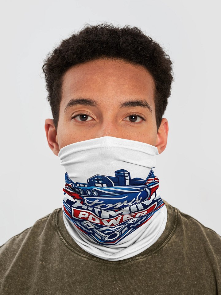 FordFarming Power Patriotic Power All-Over Neck Gaiter product image (1)