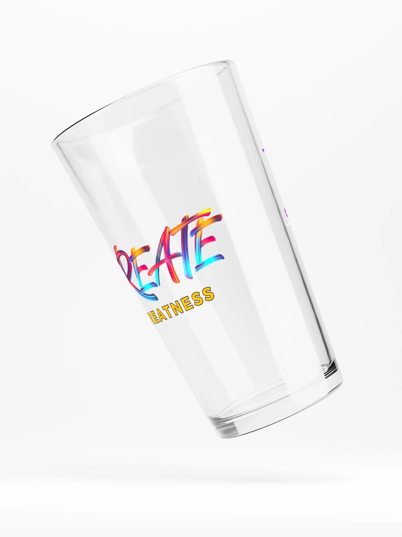 Create Greatness + Born to Dance Fusion Her Silhouette Shaker Pint Glass product image (4)