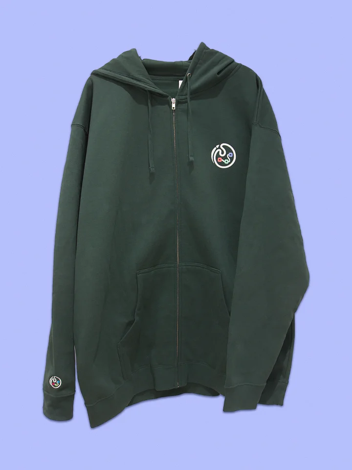 Ctrl-Art-Del Fleece Zip Up Hoodie product image (1)