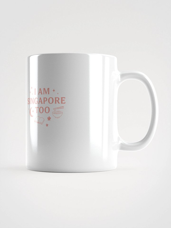 “I Am Singapore Too” – National Day Mug (Soft Pink Edition) product image (1)