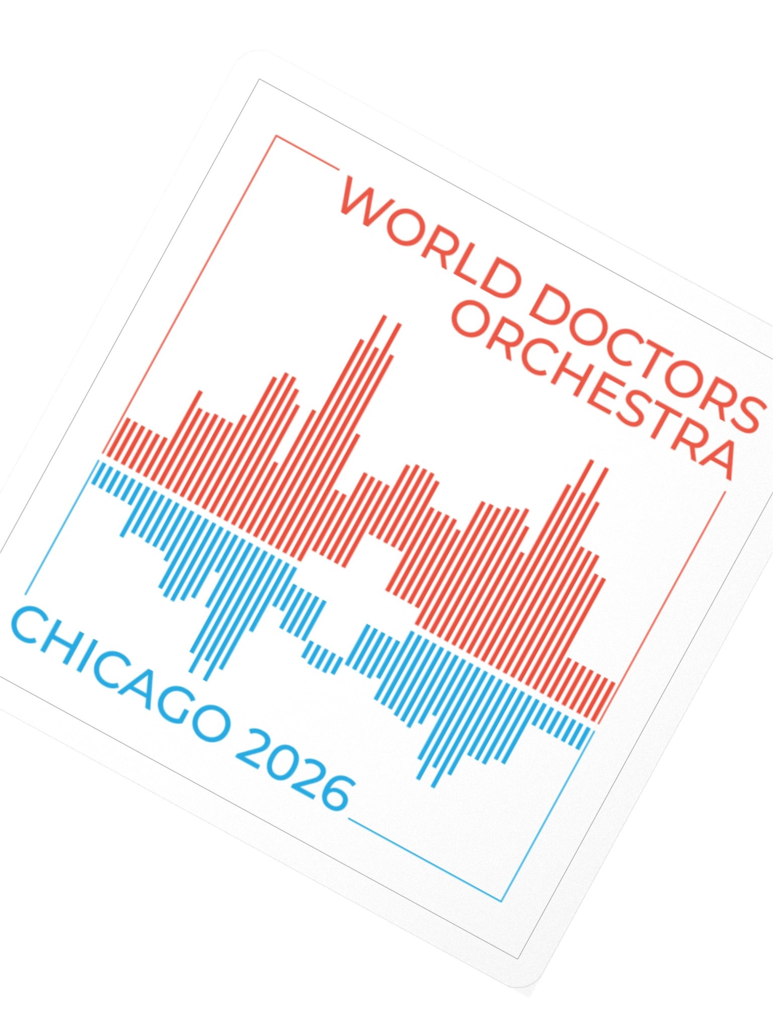 WDO Chicago Square Sticker product image (2)