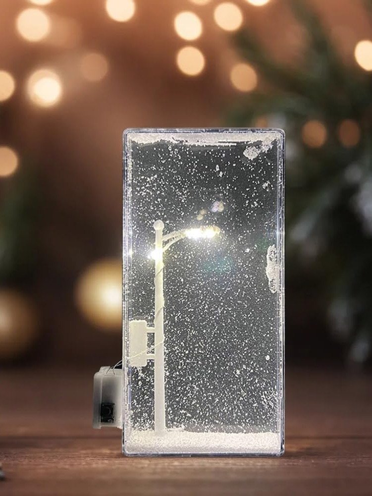 Snowy Christmas Lamp – DIY Snow Scene Night Light product image (3)