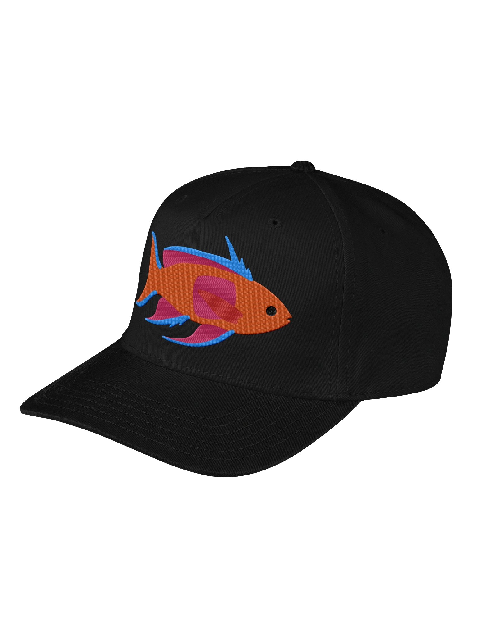 Square Spot Anthias Mid-Profile Baseball Cap (Embroidered) for Reef and Marine Aquarium Lovers product image (16)