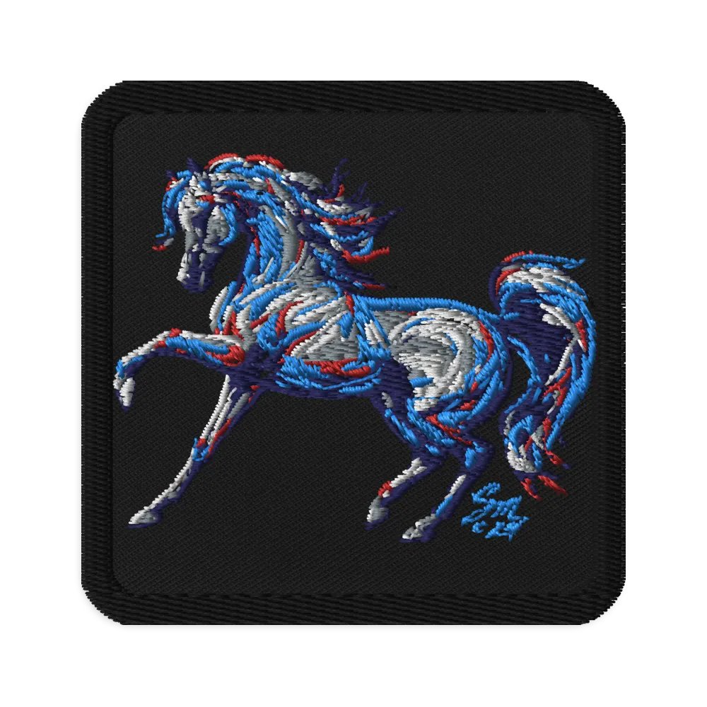 Dancing Arabian Embroidered Patch product image (1)