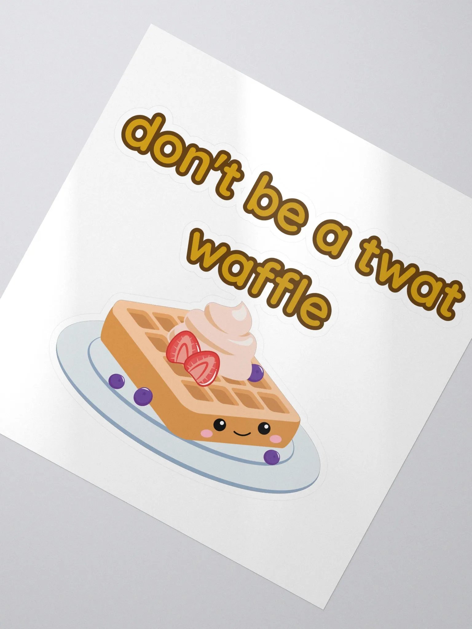 twat waffle sticker product image (2)