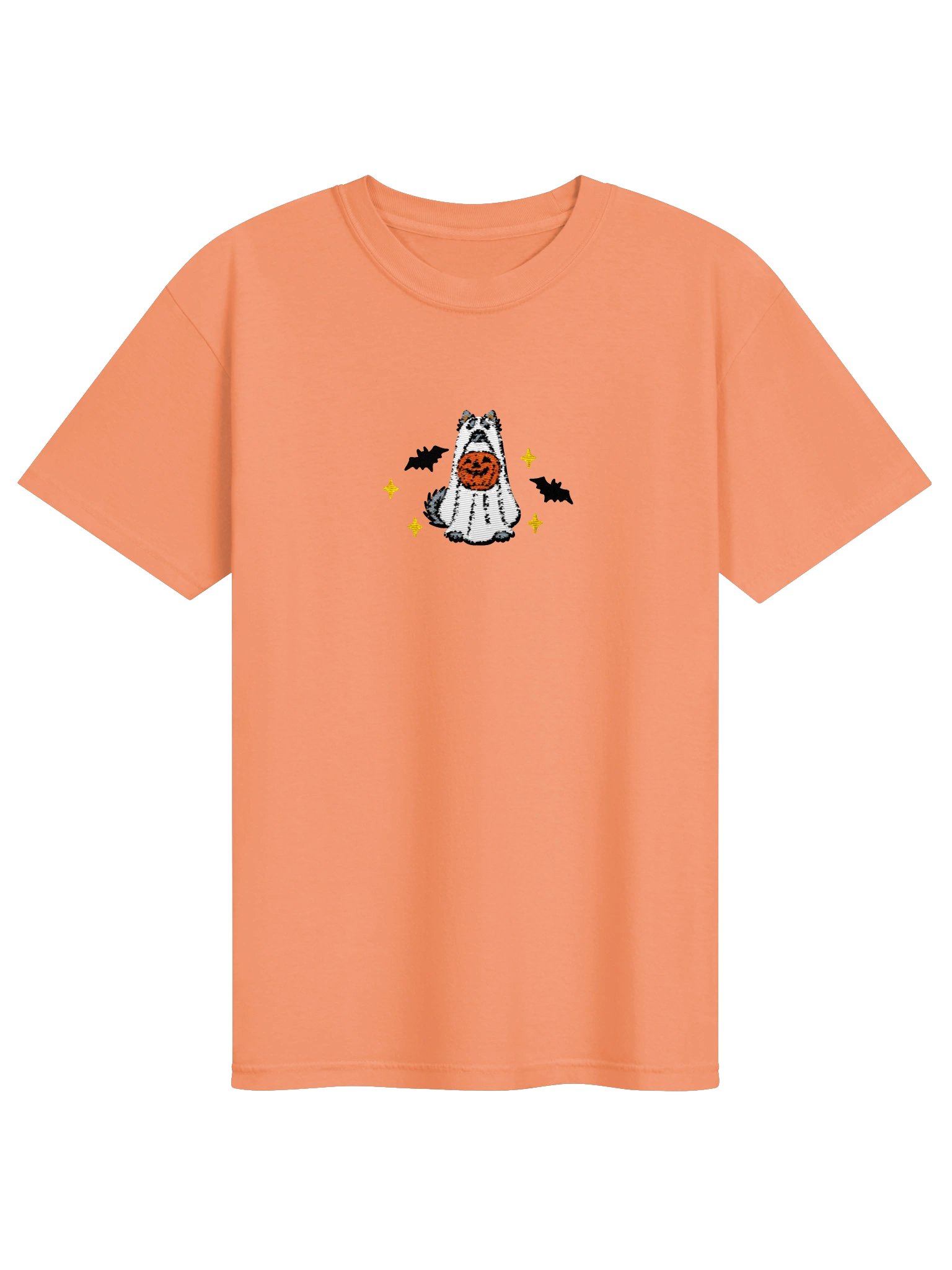 Halloween Keeshond Embroidered T-Shirt product image (25)