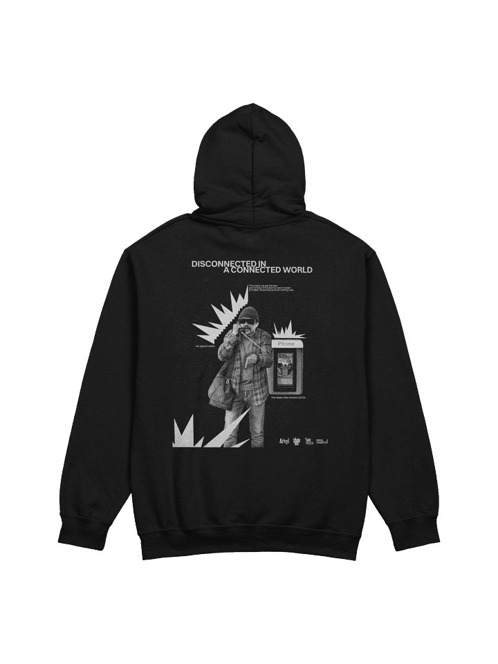 Disconnected In A Connected World - Dark Hoodie product image (2)