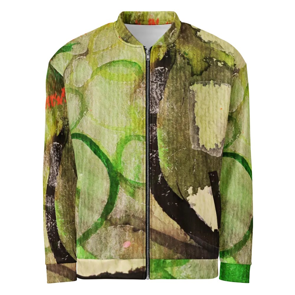 Earthly Elegance All-Over Bomber Jacket product image (1)