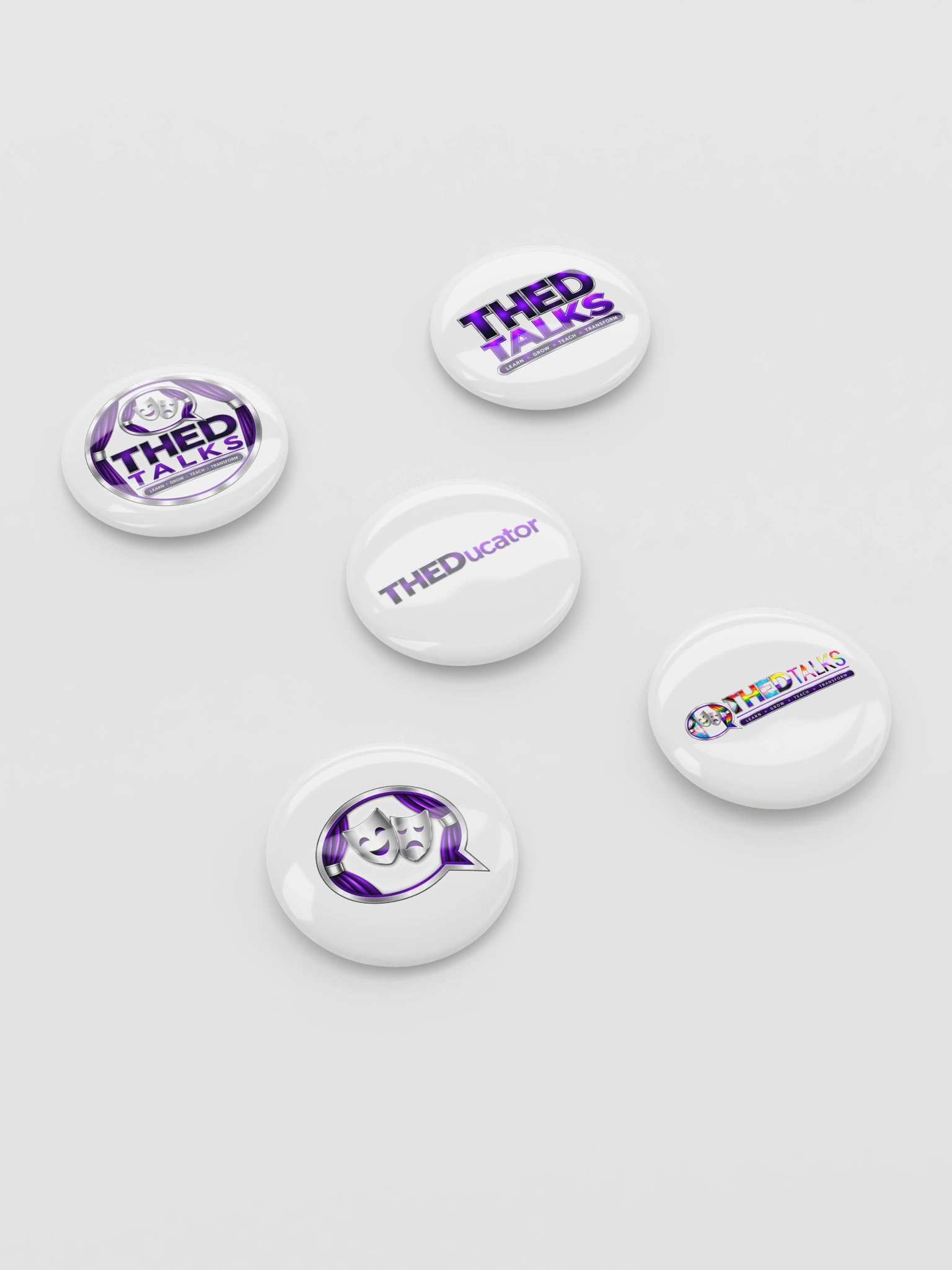 THED Talks Buttons product image (3)