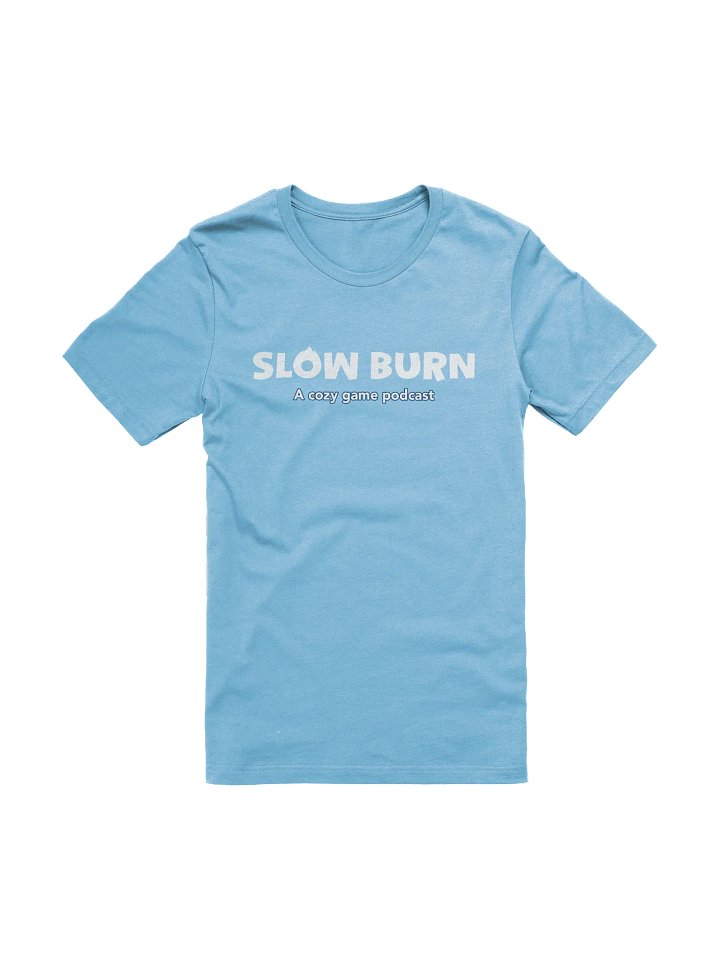 Slow Burn Logo Tee - White Text product image (2)