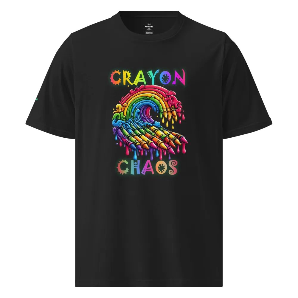 Crayon Chaos Unisex Athletic Tee (UA) product image (1)