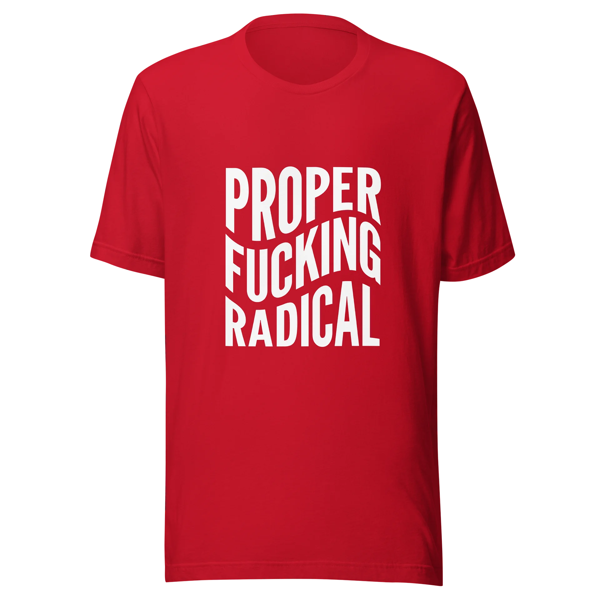 Proper Fucking Radical White Tee product image (19)