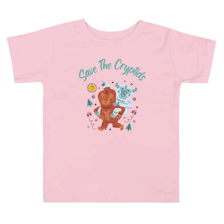 Save the Cryptids Toddler T-Shirt product image (1)