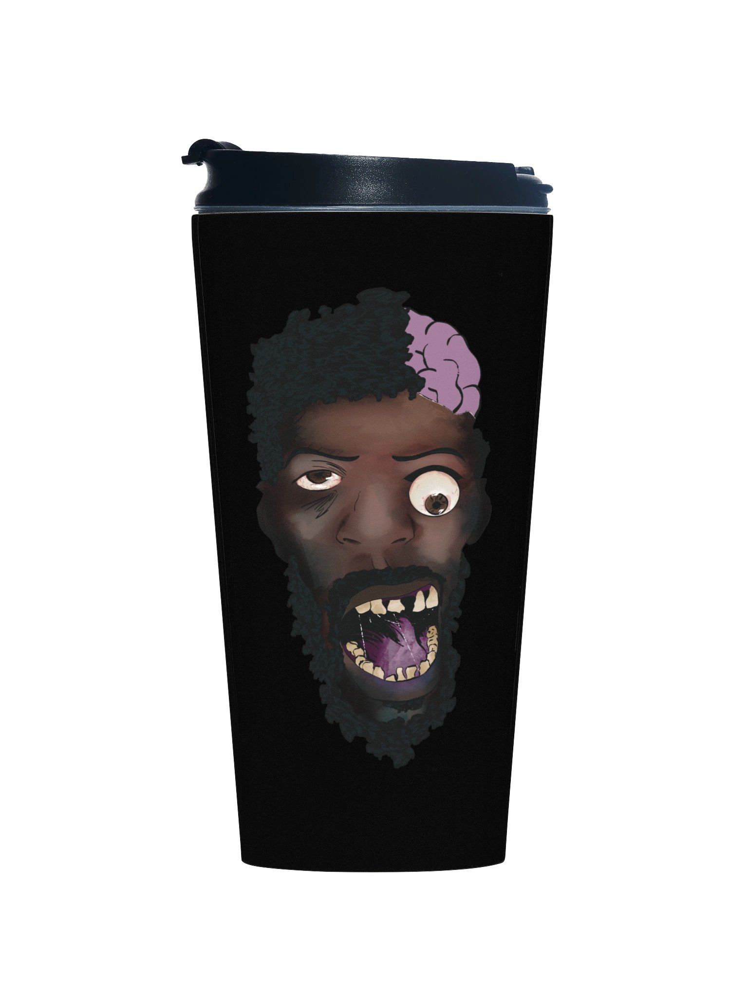 Zombie Jay Travel Mug Black product image (1)
