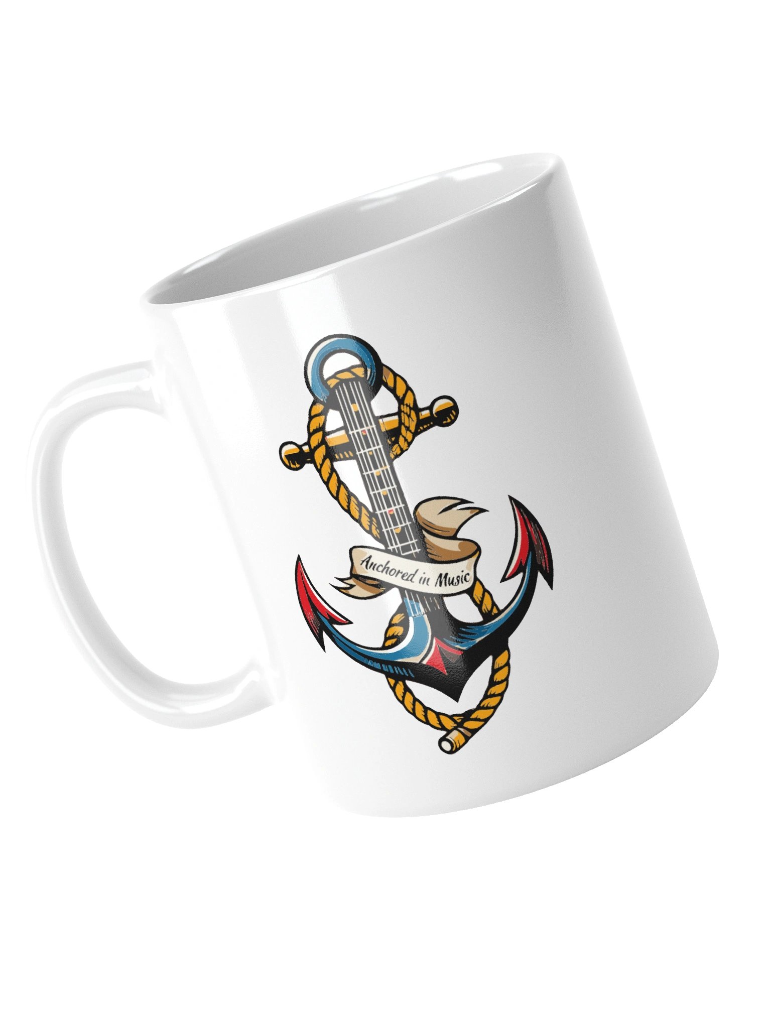 Anchored in Music Coffee Mug product image (4)