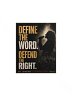 Define the Word. Defend the Right. Poster