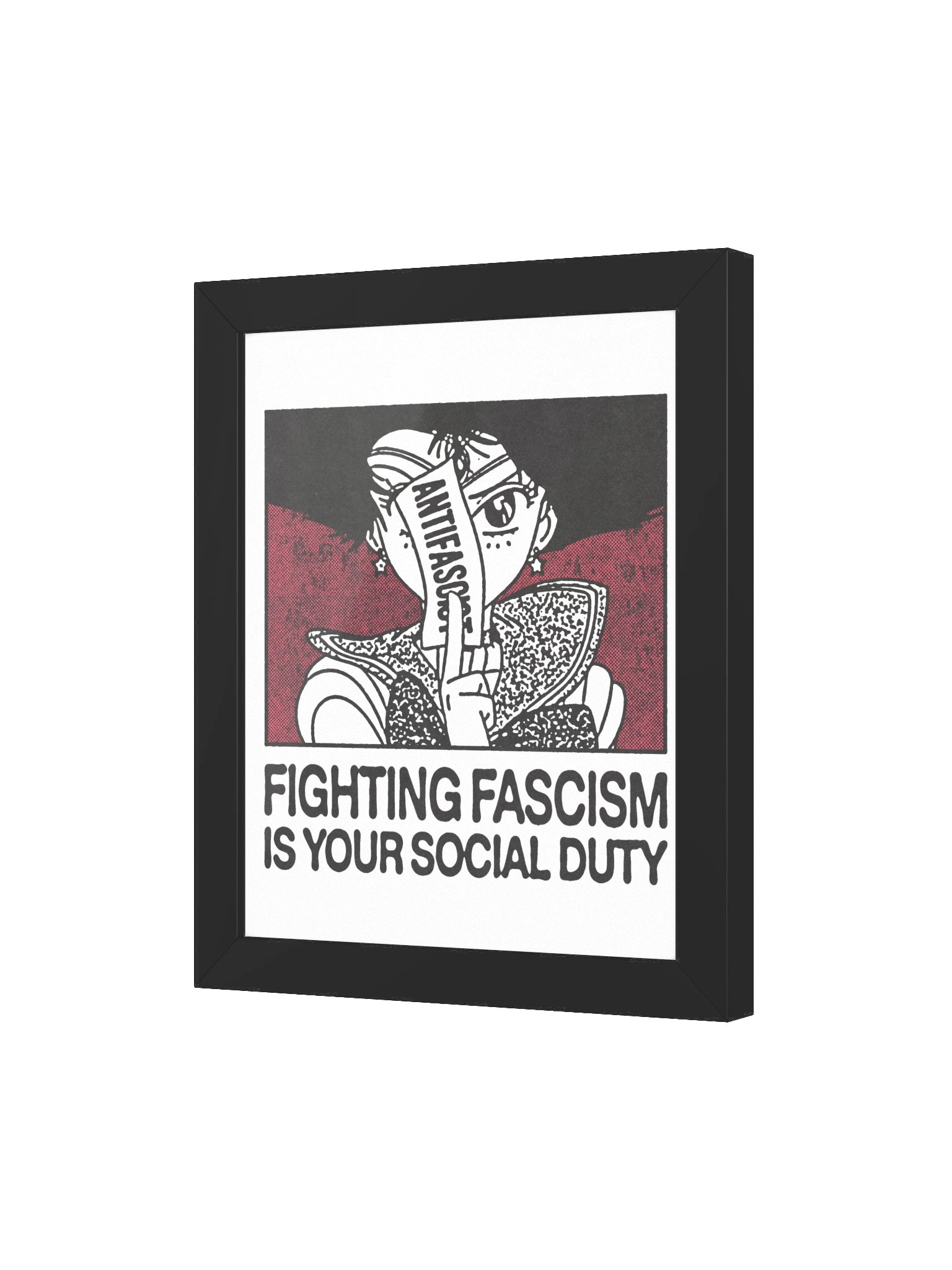 YOUR SOCIAL DUTY ! Framed Print. product image (3)