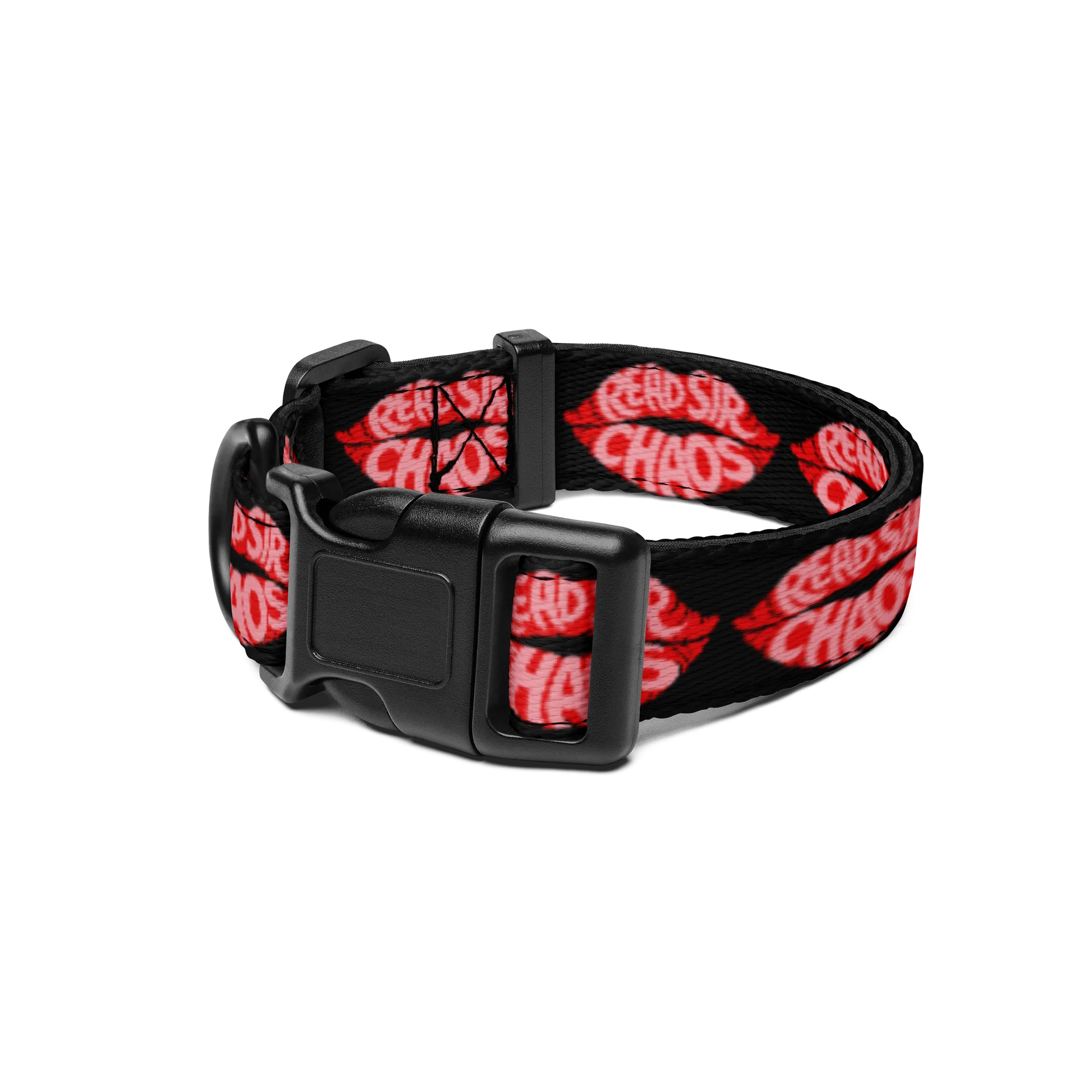 Read My Lips Pet Collar product image (1)