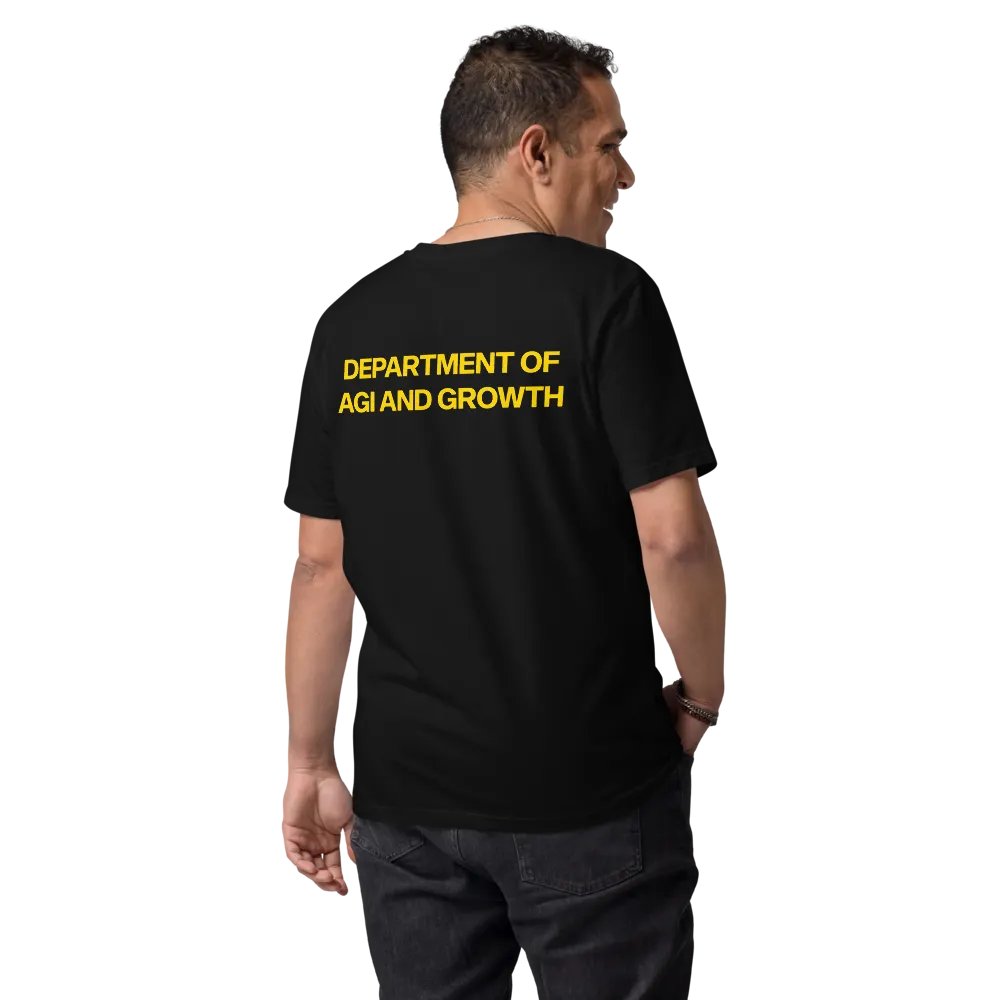 department of agi and growth t-shirt - 100% organic cotton product image (11)