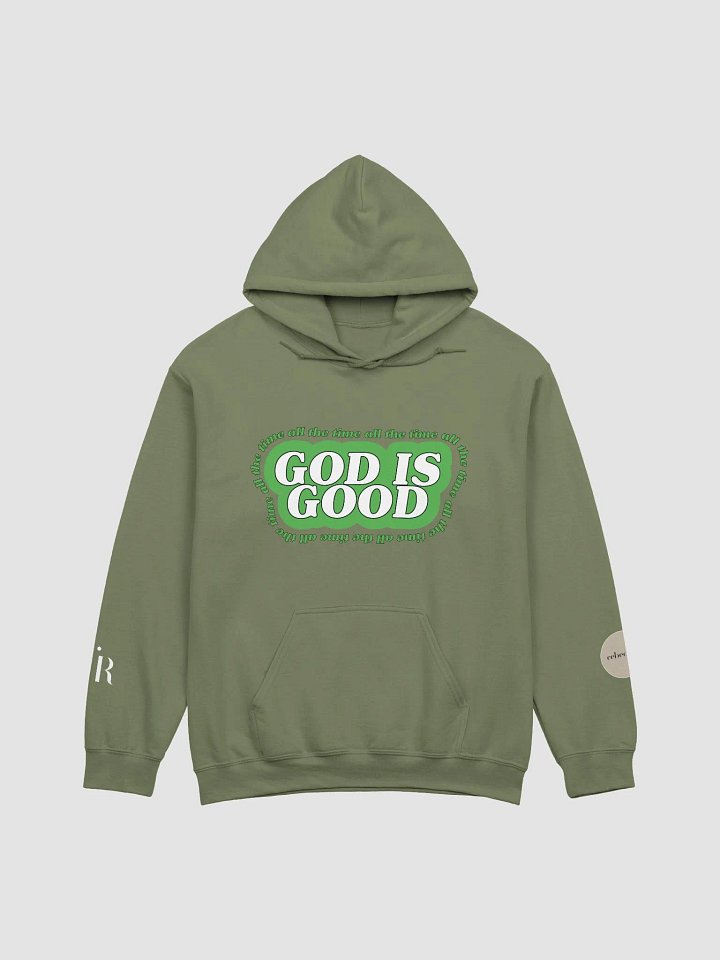 GREEN Good is Good Hoodie product image (1)