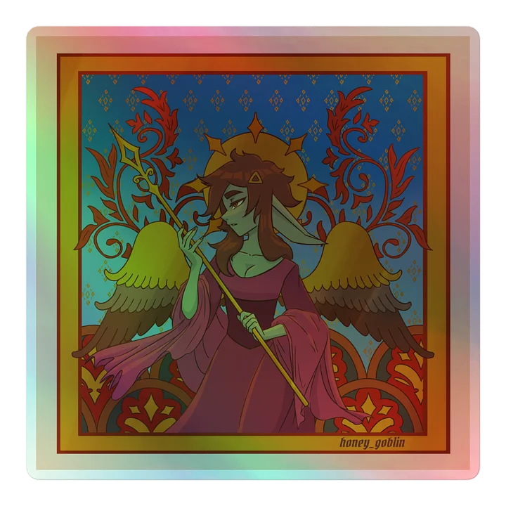 Illuminated Manuscript Holo Sticker product image (1)