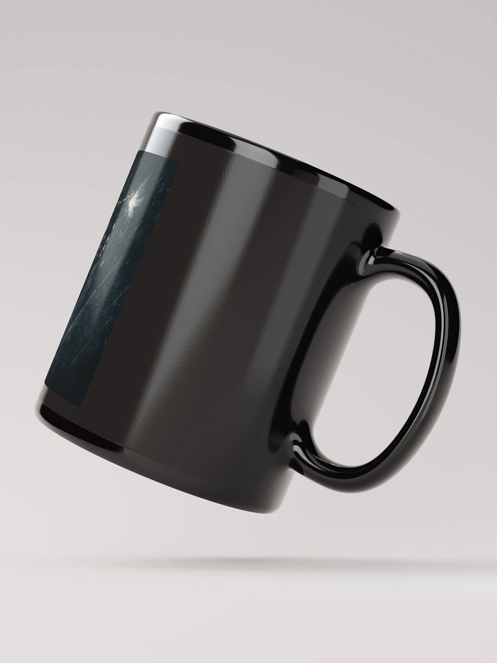 Kanly B&W Black Glossy Mug product image (4)