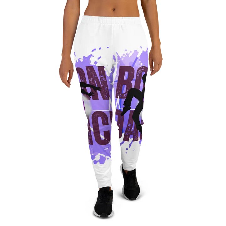 Born to Dance His Silhouette All-Over Print Joggers product image (1)