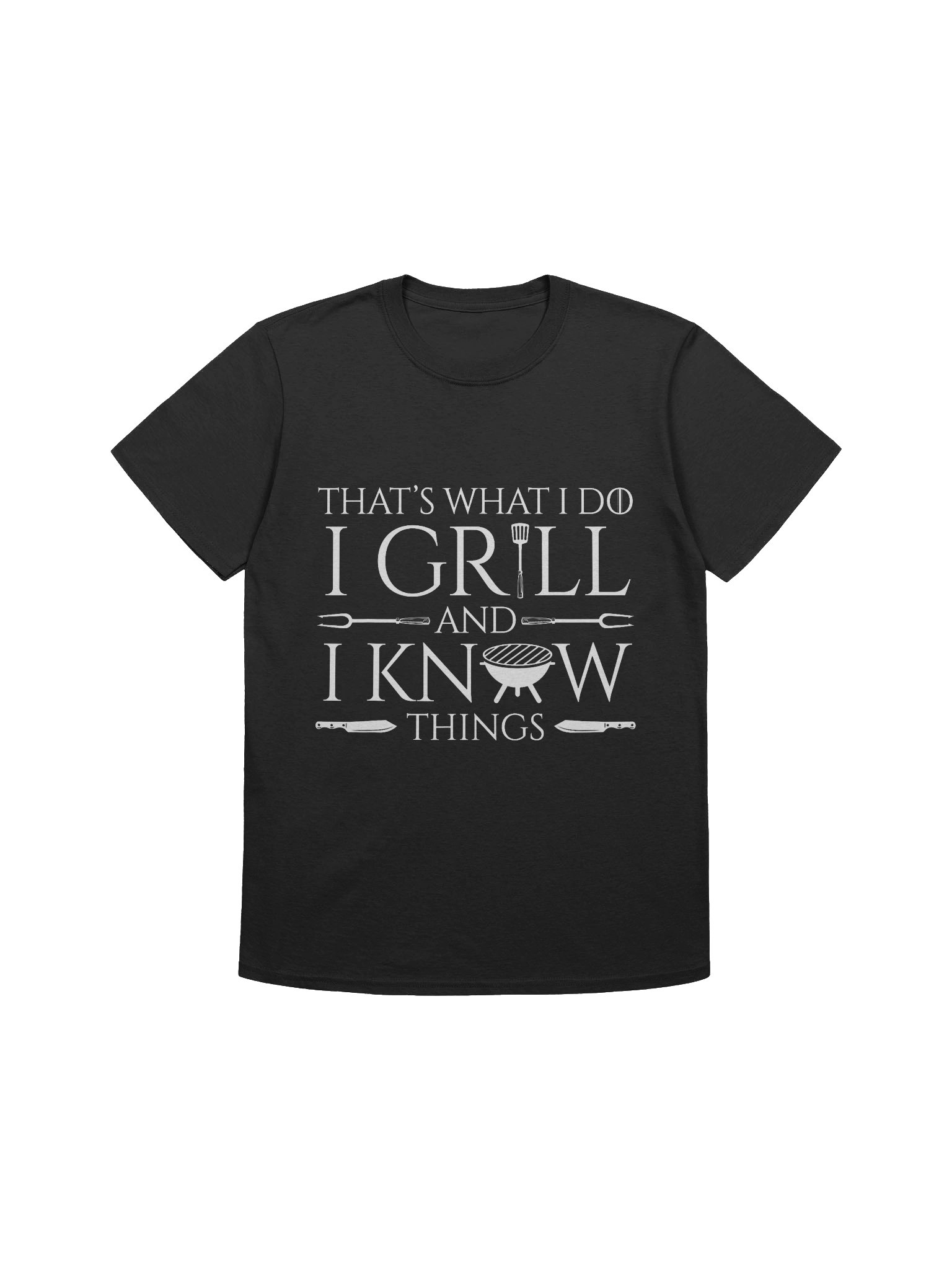That’s What I Do — I Grill and I Know Things – Gildan Softstyle Unisex T-Shirt product image (1)