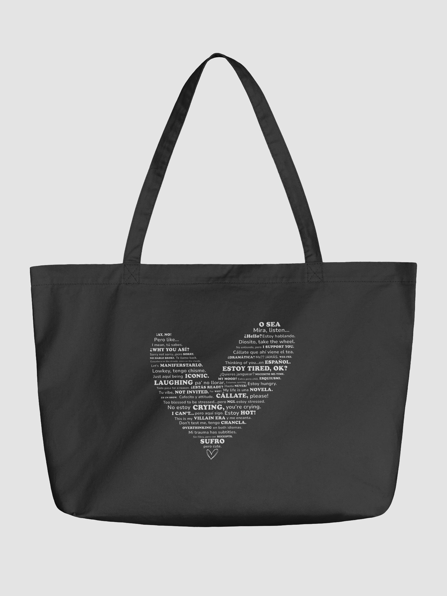 "Spanglish" Eco Tote product image (3)