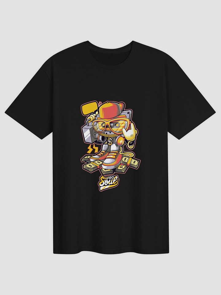 Afro Soul Boombox Cassette T-Shirt product image (6)